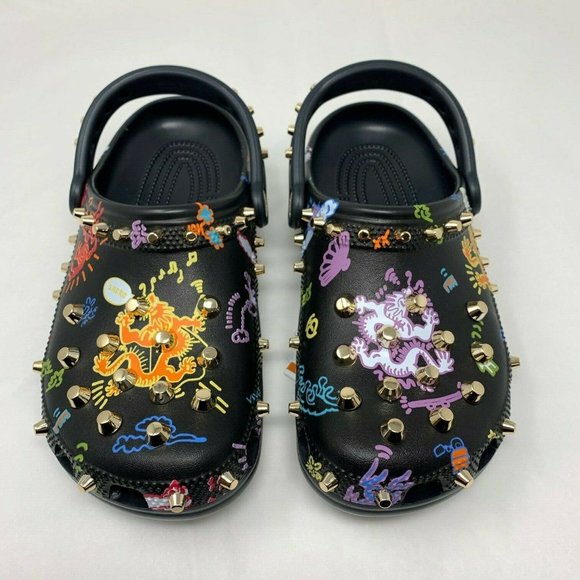 CROCS X VIVIENNE TAM Studded Dragon Shoes - Picture 4 of 7
